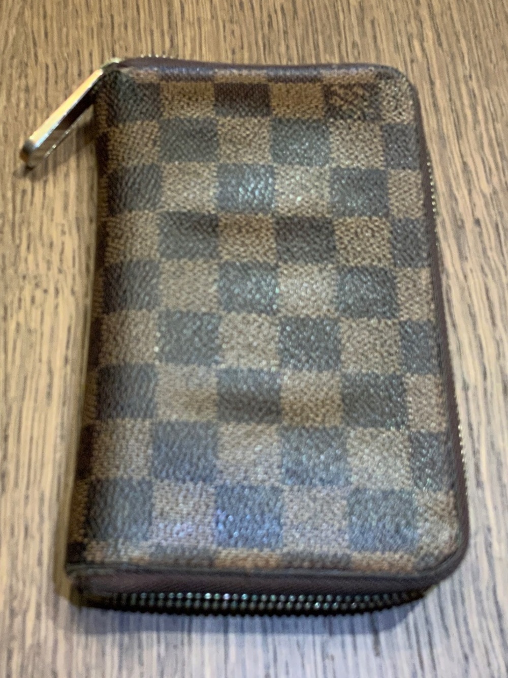 Louis Vuitton Damier Ebene Zippy Compact Wallet